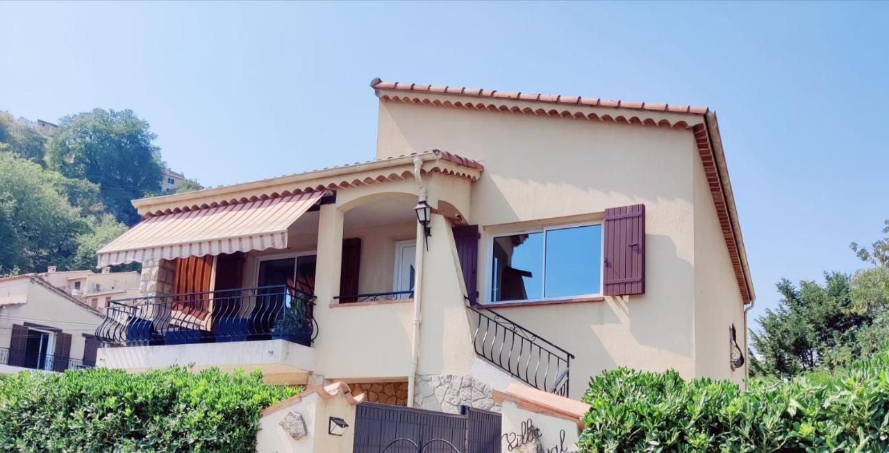 La Villa Castel - Haut De Villa - Parkings- 3 Chambres - 8 Couchages - Jardin - Barbecue Cagnes-sur-Mer Exterior photo